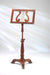 EMS Prince Albert Wooden Music Stand in Walnut (solid walnut)