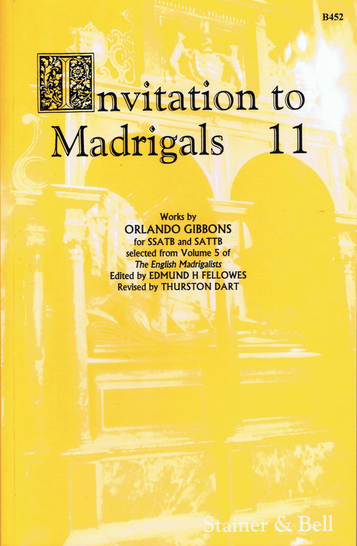 Various: Invitation to Madrigals - Book 11