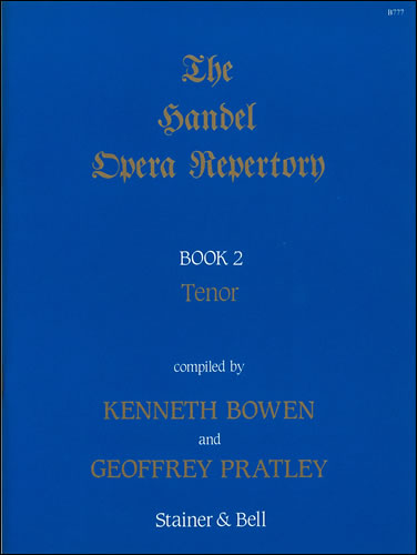 Handel: Opera Repertory - Book 2 for Tenor