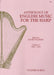 Watkins (ed.): Anthology of English Music for the Harp, Vol. 4