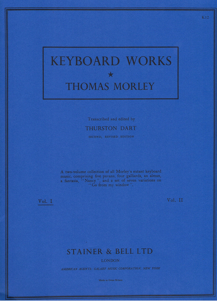 Morley: Keyboard Works Book 1