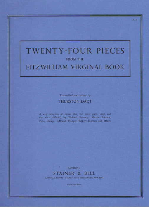 Various: 24 Pieces from the Fitzwilliam Virginal Book