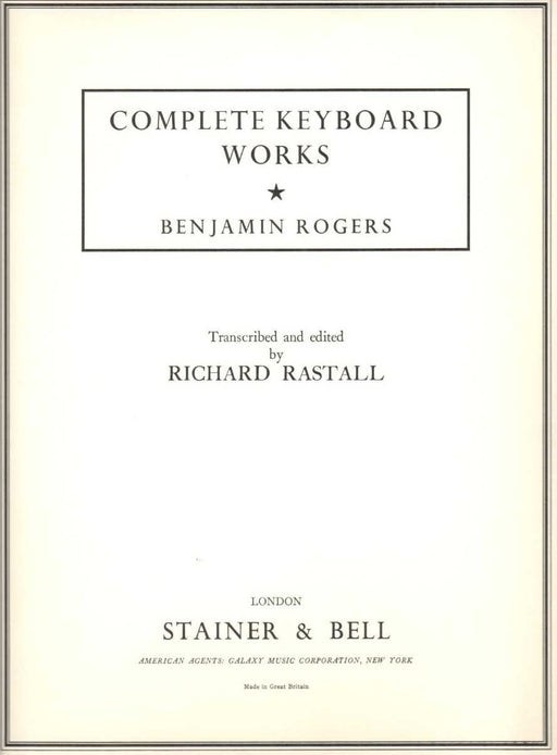 Rogers: Complete Keyboard Works