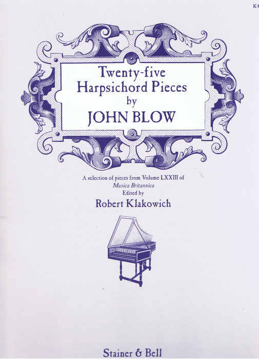 Blow: 25 Harpsichord Pieces