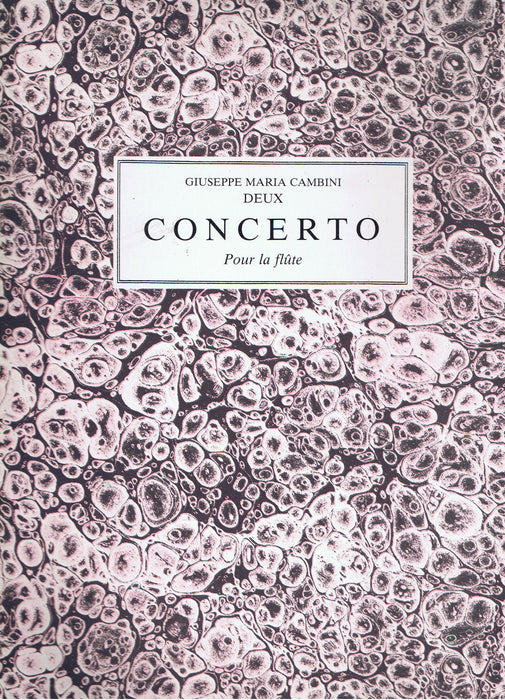 Cambini: 2 Concertos for Flute
