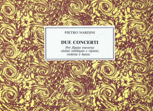 Nardini: 2 Concertos for Flute, Strings and Basso Continuo