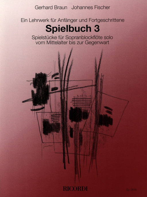 Braun/Fischer: Play-Book 3 for Descant Recorder Solo