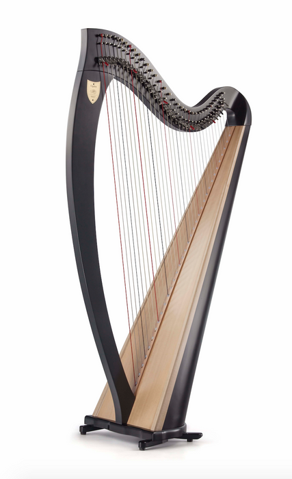 Ogden 34 string harp (Gut strings) in mahogany finish by Lyon & Healy