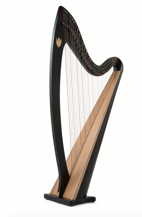 Troubadour VI 36 string harp (Gut strings) in natural finish by Lyon & Healy