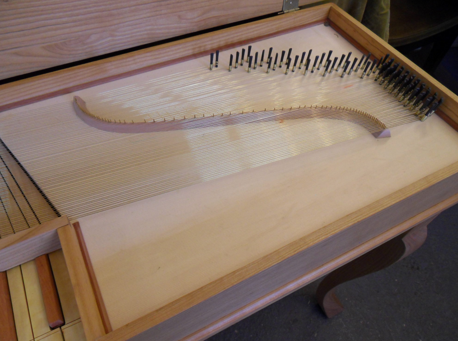 Double Fretted Clavichord after Hubert by The Paris Workshop (Previously Owned)