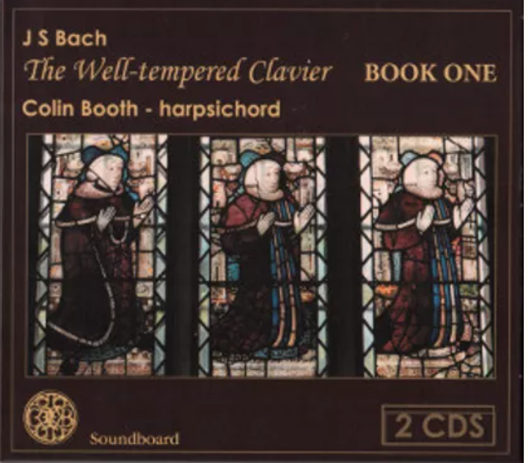 Colin Booth • J S Bach The Well-tempered Clavier, Book One (2CD)