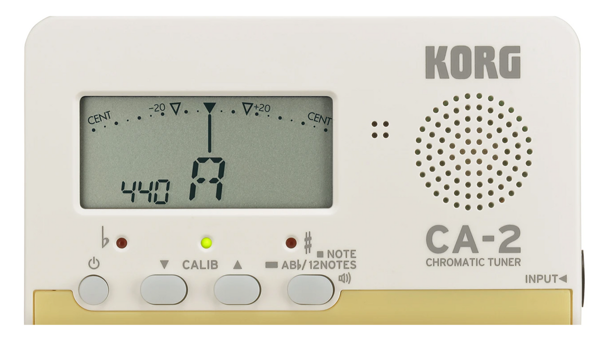 Korg CA-2 Chromatic Tuner - features high-precision tuning functionality and a slim and compact design