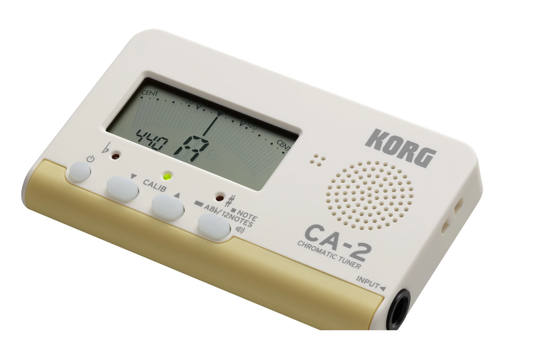 Korg CA-2 Chromatic Tuner - features high-precision tuning functionality and a slim and compact design