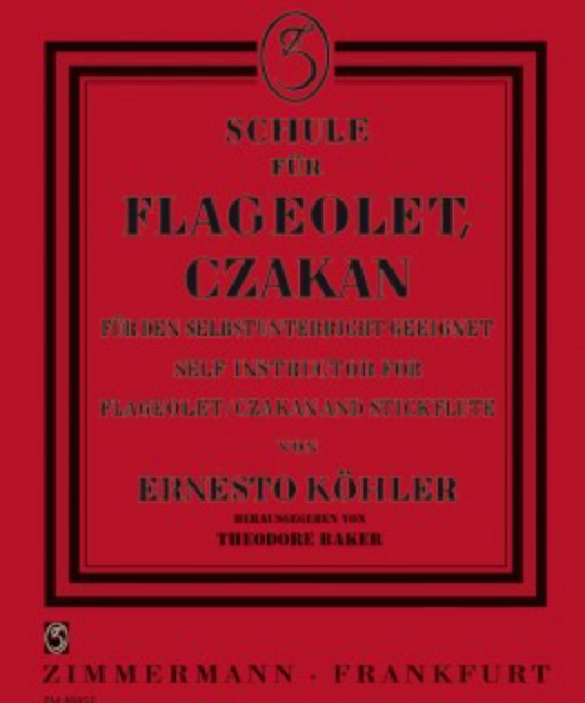 Kohler: School for Flageolet or Csakan