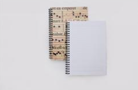 Stationery: A5 Notebooks with a St Cecilia Design