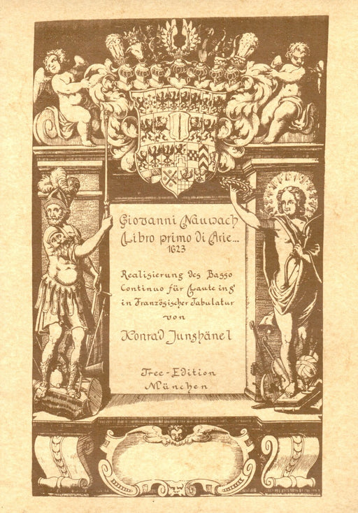 Nauwach: Libro Primo di Arie (1623) for Voice and Lute