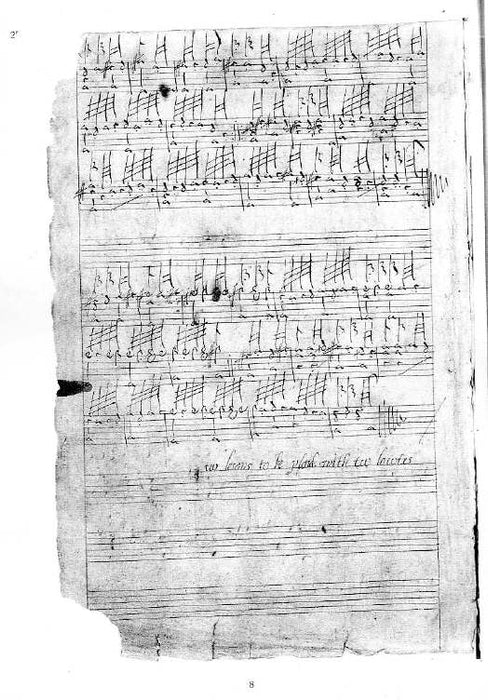 The Folger Dowland Manuscript - Lute