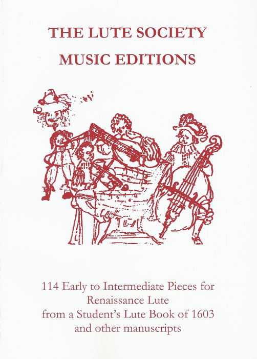 114 Early to Intermediate Pieces for Renaissance Lute