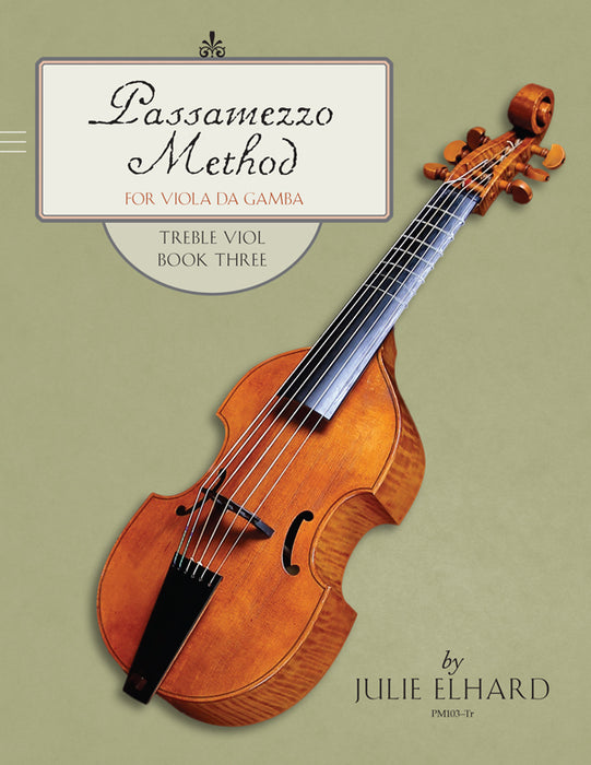Passamezzo Method Book 3 Treble viol 