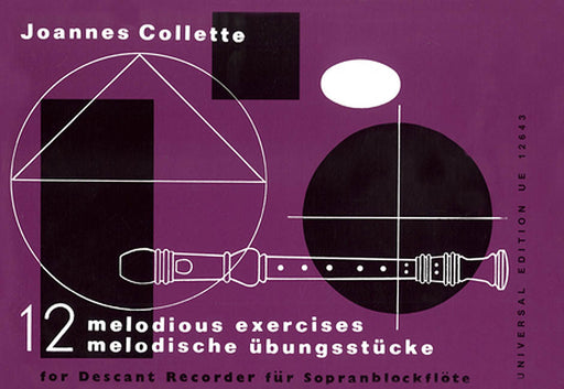 Collette: 12 Melodious Exercises for Descant Recorder