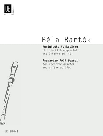 Bartok: Romanian Folk Dances for Recorder Quartet