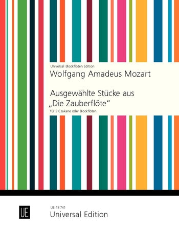 Mozart: Selected Pieces from The Magic Flute for Recorder Duet