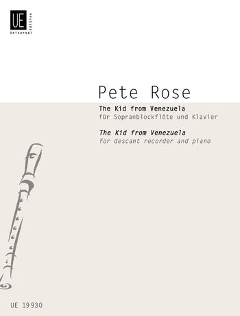 Rose: The Kid from Venezuela for Descant Recorder and Piano