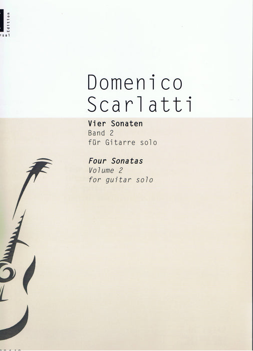 Scarlatti: Four Sonatas for Guitar Solo, Vol. 2