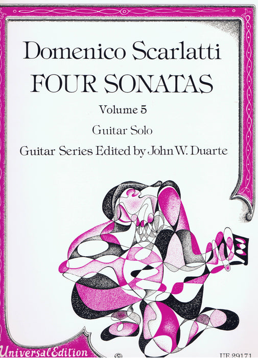 D. Scarlatti: Four Sonatas for Guitar Solo, Vol. 5