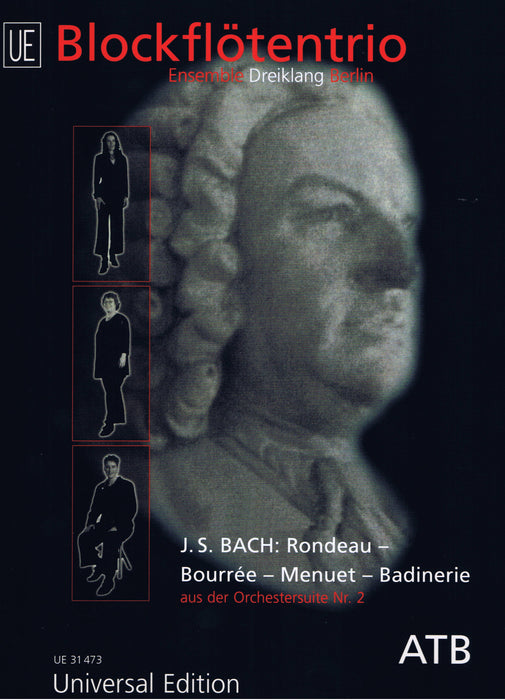Bach: Rondeau, Bourree, Menuet and Badinerie arranged for Recorder Trio