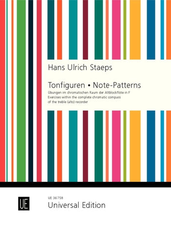 Staeps: Note-Patterns or Tonfiguren for Alto Recorder