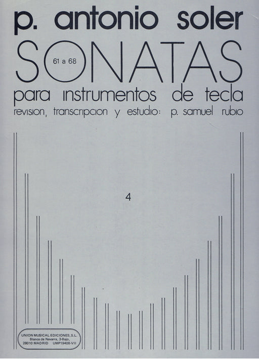 Soler: Keyboard Sonatas Vol. 4: Sonatas 61-68