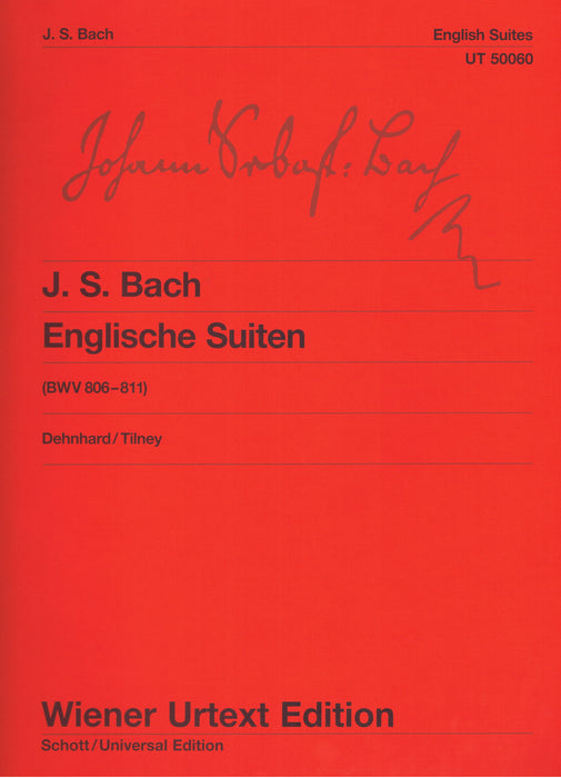 Bach: English Suites BWV 806-811