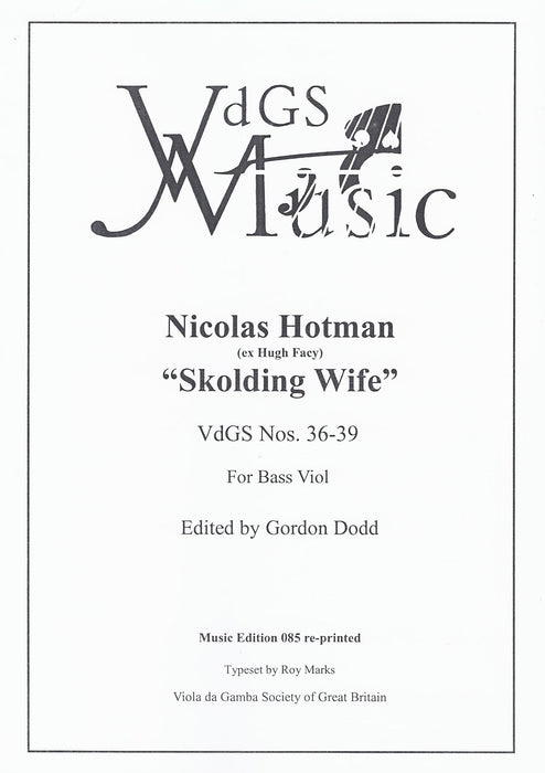 Hotman: Suite “Skolding Wife” for Bass Viol