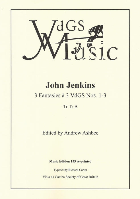 Jenkins: 3 Fantasies for 3 Viols