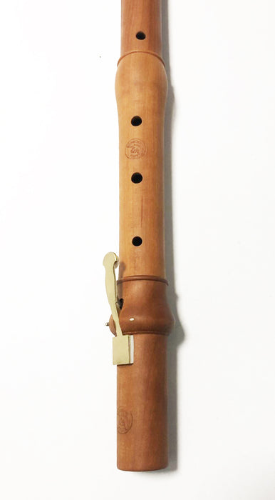 Unique Baroque Flute (Inline) in Pearwood a=442 by Wenner