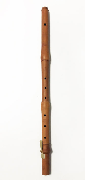 Unique Baroque Flute (Inline) in Pearwood a=442 by Wenner