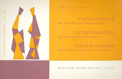 Praag: Little Dialogues for 2 Recorders