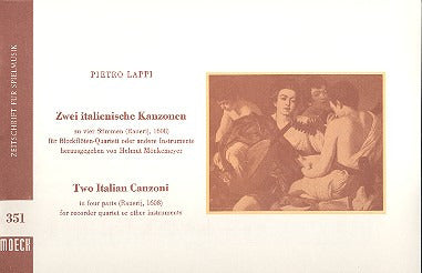 Lappi: 2 Italian Canzoni for 4 Recorders