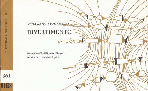 Stockmeier: Divertimento for 2 Alto Recorders and Guitar