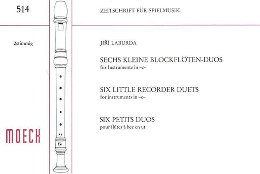 Laburda: 6 Little Recorder Duets