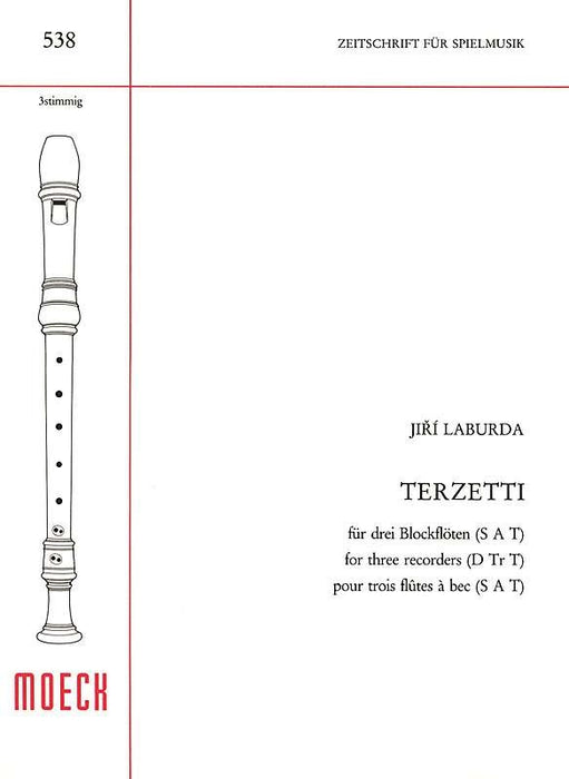 Laburda: Terzetti for 3 Recorders