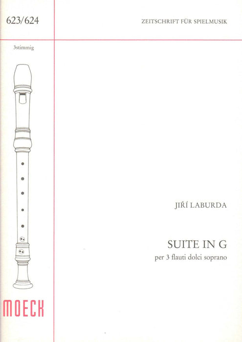 Laburda: Suite in G for 3 Descant Recorders