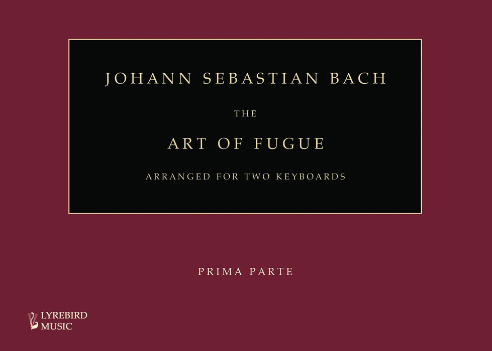 J S Bach – The Art of Fugue for Two Keyboards (Hardback)
