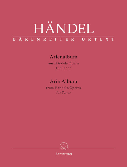 Handel: Aria Album from Handel's Operas for Tenor