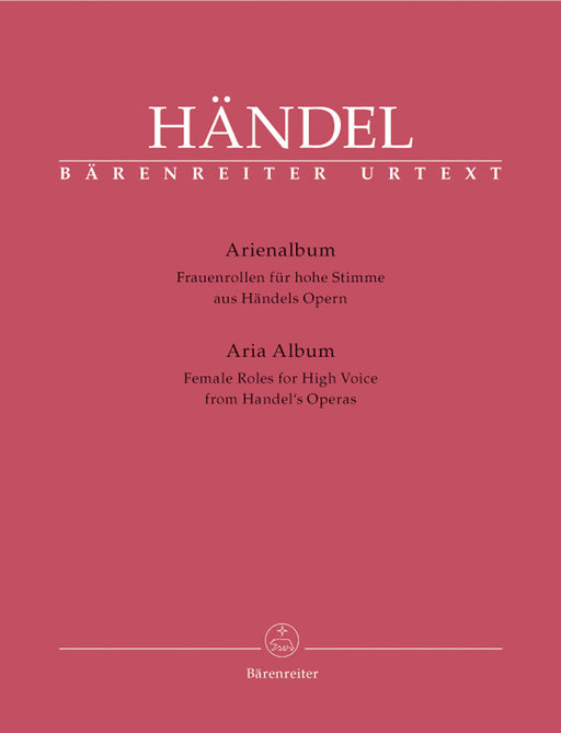 Handel: Aria Album from Handel's Operas - Female Roles for High Voices