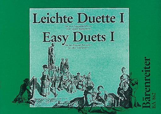 Various: Easy Duets for two Descant Recorders, Vol. 1