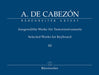 de Cabezón: Selected Works for Keyboard, Volume III