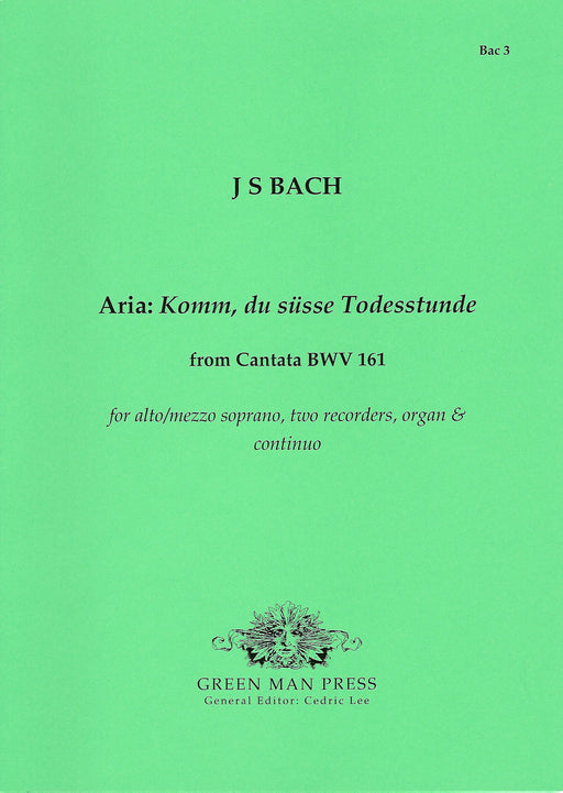 Bach: Aria - Komm, du süsse Todesstunde