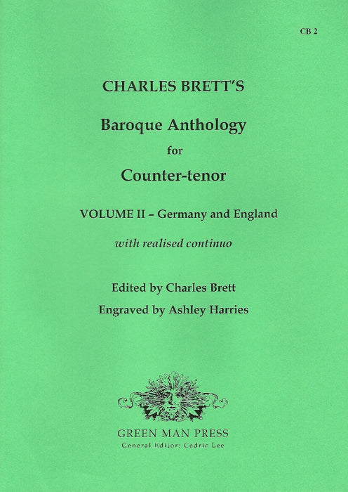 Brett (ed.): Charles Brett's Baroque Anthology for Counter-tenor, Vol. 2